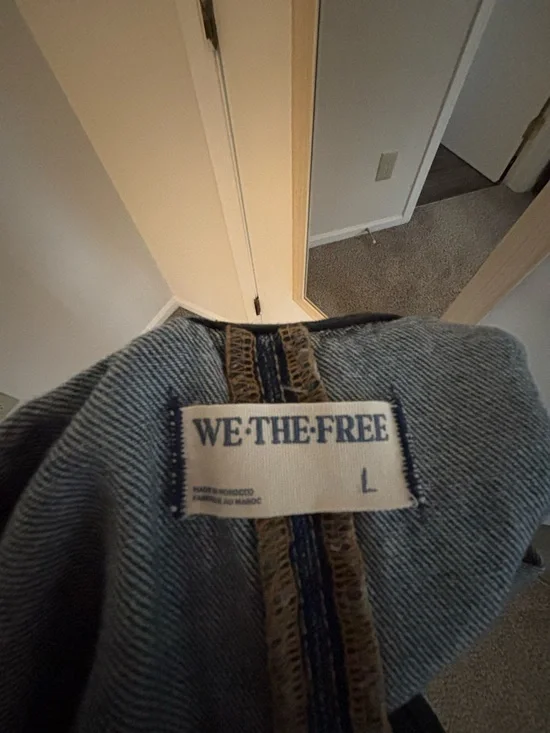 Free People High Roller Jumpsuit / Denim Overalls - Picture 3 of 3